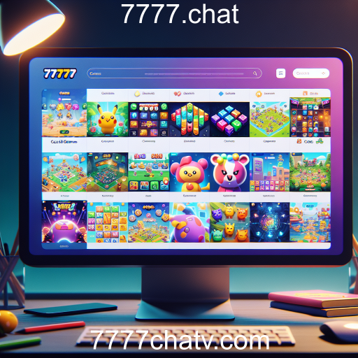 A Ascensão dos Jogos Casuais no 7777.chat